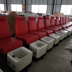 Salon Luxury Foot Pipeless Black Foot Spa Massage Pedicure Chair for Sale - Product Image 2