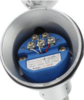 Sonde transmettrice de température PT100 blindée avec capteur de résistance thermique en platine