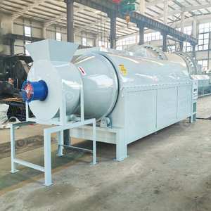 Ротационный барабан, нагревательный небольшой кварцевый песок, древесная щепа, опилки, сушилка для птичьего навоза, печь для биомассы - Product Image 2