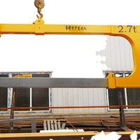 Machine de levage en forme de U pour le chargement et le déchargement du verre, pour les caisses en bois