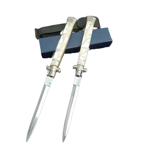 Cuchillo utilitario de bolsillo de acero inoxidable de 25mm de ancho de hoja personalizable de alta calidad <span class=keywords><strong>Mafi</strong></span> para acampar y usar en combate DIY cuchillo OEM - Product Image 1