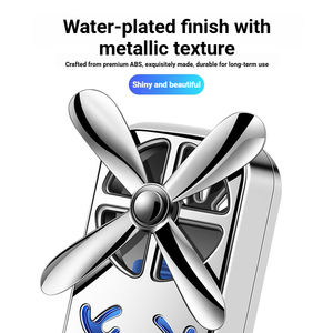 Diffuseur de parfum de voiture en plastique à fixation sur grille d'aération, nouveau design, éliminateur d'odeurs, parfum longue durée, senteur naturelle essentielle, vente en gros - Product Image 5