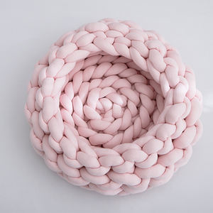 Cuscino per <span class=keywords><strong>schienale</strong></span> Mw fodera per cuscino lavorata a maglia con linea spessa per la decorazione - Product Image 6