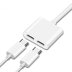 Dropshipping Adaptateur USB Type C avec <span class=keywords><strong>prise</strong></span> casque 3.5mm Fonctionnalités des écouteurs de charge protégés OTP pour <span class=keywords><strong>iPhone</strong></span> Utilisation <span class=keywords><strong>sur</strong></span> téléphone portable - Product Image 3