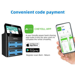 Location de batterie externe avec Qr Scan pour téléphones de bureau et pubs Lita Phone Shared Power Bank - Product Image 3