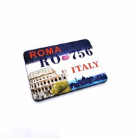 Aimant de réfrigérateur personnalisé en PVC unique pays science souvenir aimant de réfrigérateur impression 3d aimant de réfrigérateur