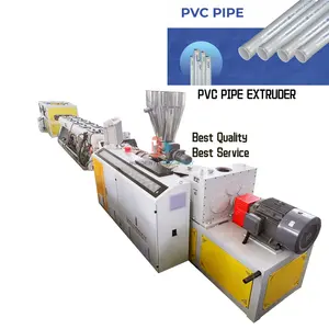 Four Cavity PVC Electrical Conduit Pipe Making Machine Price PVC Resin Material 16-32mm