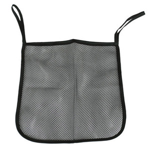Bolsa de almacenamiento de malla para cochecito de bebé, 30x30cm, plegable, negra, para accesorios de cochecito con paraguas - Product Image 3