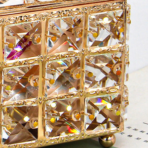 Instagram-style Metal Multi-purpose Affordable Luxury Tissue Box Living Room Desktop Box Tissue Box - Product Image 2
