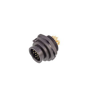 5/<span class=keywords><strong>8</strong></span> इंच अमेरिकी मानक थ्रेड ई 10 मॉडल औद्योगिक उपयोग 4 कोर 12 छेद विमानन प्लग ip67/ip68 वाटरप्रूफ कनेक्टर - Product Image 4
