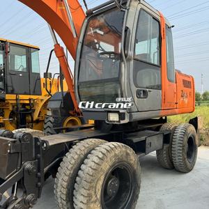 Escavadora de Rodas <span class=keywords><strong>Hitachi</strong></span> ZX130W Usada, 99% Nova, Excelente Qualidade, Escavadora <span class=keywords><strong>Hitachi</strong></span> ZX130W, ZX140W, ZX160W Usada, <span class=keywords><strong>Hitachi</strong></span> 130W em Estoque - Product Image 4