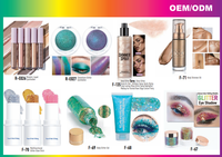 Fard à paupières liquide caméléon de luxe sur mesure en gros, haute saturation, finition métallique longue tenue et haute pigmentation