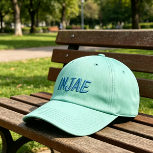 Casquette de baseball vert menthe à 6 panneaux, chapeau brodé INJAE, réglable, léger, respirant, chapeau de soleil pour le golf, la randonnée, la course à pied - Product Image 5