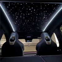 Parasol de Techo con Diseño de Cielo Estrellado en Gamuza de Lujo con Motor Silencioso para Avatr 12, Ajuste Personalizado, Retráctil Automático, Visera UV