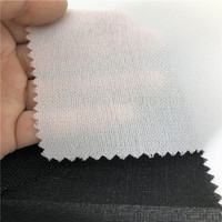 Entoilages fusibles tissés favorables à l'environnement de polyester de 75D 100% pour l'habillement