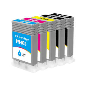 佳能ImagePROGRAF TM-240 TM-340 <span class=keywords><strong>TA</strong></span>-20和<span class=keywords><strong>TA</strong></span>-30大幅面打印机的55毫升兼容墨盒PFI-030 - Product Image 1
