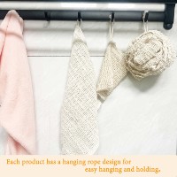 Écologique Zéro Déchet Crochet Jute Chanvre Économiseur Naturel Coton Cordon Maille Sac Exfoliant Sisal Savon Pochette Sac