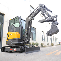 Envío Gratis Mini Excavadora de 3 Toneladas, 2 Toneladas, Motor Ce Euro5 Epa, Pequeña Excavadora de 3.5 Toneladas, Micro Excavadoras con Cucharón