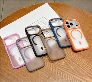 <span class=keywords><strong>Cover</strong></span> Posteriore Semi-Trasparente Opaca con Ricarica Wireless Magnetica per Apple <span class=keywords><strong>iPhone</strong></span> <span class=keywords><strong>11</strong></span> 12 13 14 15 16 17 <span class=keywords><strong>Pro</strong></span> Max 17 Air - Product Image 6