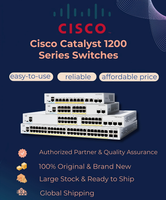 Cisco C1200-24T-4X Catalyst 1200 Smart Managed 24 ports Gigabit Ethernet 4x10G SFP+ Uplinks 128 Gbit/s Commutateur Cisco C1200-24T-4X