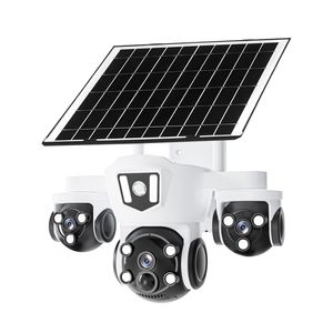 <span class=keywords><strong>Caméra</strong></span> solaire Ptz à 3 objectifs Wifi 12Mp Ultra Hd 4G <span class=keywords><strong>Caméra</strong></span> <span class=keywords><strong>de</strong></span> sécurité Aov Solar Ptz <span class=keywords><strong>Caméra</strong></span> <span class=keywords><strong>de</strong></span> <span class=keywords><strong>surveillance</strong></span> CCTV Wifi <span class=keywords><strong>avec</strong></span> panneau solaire - Product Image 1