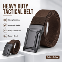 Ceinture tactique robuste en nylon pour homme avec boucle automatique – Idéale pour les activités de plein air – Vente directe usine