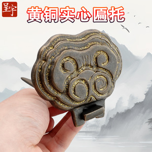 Antique Style Brass Decorative Hook Wall Mounted For <b>Picture</b> <b>Frame</b> Hanging Rust Resistant Polygon Shape - Product Image 5