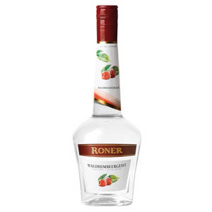 Brandy de fruits Lamponi Acquavite Roner Premium 40% ABV Italie Tyrol du Sud 6 bouteilles par boîte Prêt à expédier - Product Image 1