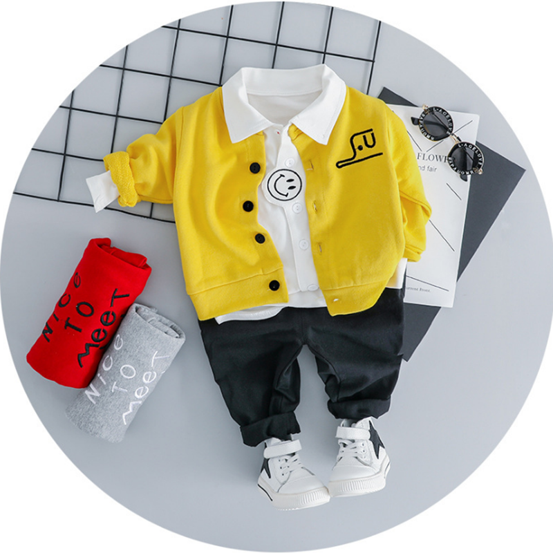 three piece baby baba suit