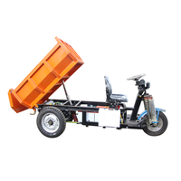 Mini-dumper électrique 3000 W pour l'exploitation minière, camion à benne basculante électrique, garantie 1 an
