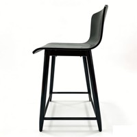 Tabouret de bar en bois massif, design moderne, écologique, léger, pour la maison, le bar, la salle à manger, l'hôtel, usage commercial