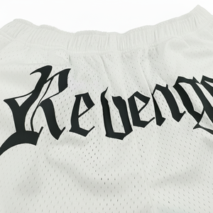 Pantalones cortos de malla en blanco con entrepierna de 5 pulgadas de doble capa de poliéster sublimado personalizado al por mayor para hombres de gimnasio informales - Product Image 1