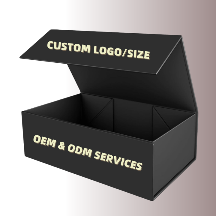 Custom Premium Luxury Large Package Magnetic Exclusive Logo Cardboard Paper Box for Hoodie Shoes ...