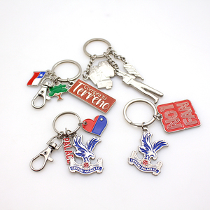 Keychain Trung Quốc Nhà Cung Cấp Bán Buôn Tùy Chỉnh Hình Dạng Lưu Niệm Tùy Chỉnh Thực Hiện Men Vòng Shapesd Kim Loại Keychain - Product Image 3