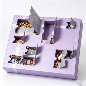 Calendario de Adviento Personalizado de Lujo, Caja de Regalo de Cartón para Cosméticos, Belleza, Chocolate, Cuenta Regresiva Navideñ<span class=keywords><strong>a</strong></span> - Product Image 2