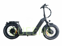 Queene/double moteurs Beach Cruiser vélo électrique avec Scooter électrique rapide gros pneu vélo électrique pour les trajets quotidiens