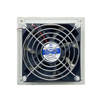 Unité de filtration de ventilation industrielle étanche et ignifuge pour l'élimination de la poussière, filtre de ventilateur pour la ventilation et le refroidissement des armoires électriques