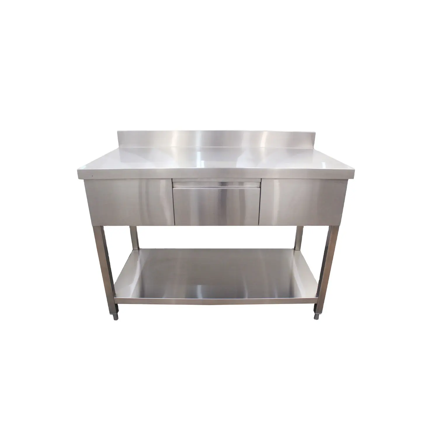 Stainless Steel Drawer Table