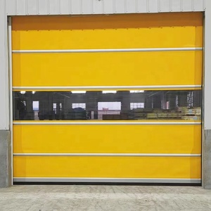 <span class=keywords><strong>Porte</strong></span> à enroulement rapide en <span class=keywords><strong>PVC</strong></span> haute vitesse avec fenêtre de vision transparente, <span class=keywords><strong>porte</strong></span> à action rapide, <span class=keywords><strong>porte</strong></span> à enroulement automatique industrielle - Product Image 5