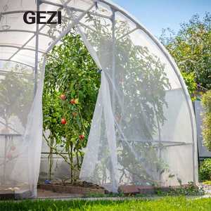 Tomate plante arbuste serre arbre fruitier blanc mouche insecte barrière maille filet coupe personnalisée pour jardin vignoble Agriculture cerceaux - Product Image 1