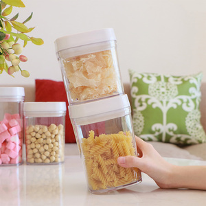 Thiết kế hiện đại Twist mở kín thân thiện với môi thực phẩm lưu trữ Container có nắp đậy Silicone cao su + Vật liệu vật nuôi lưu trữ hiệu quả - Product Image 5