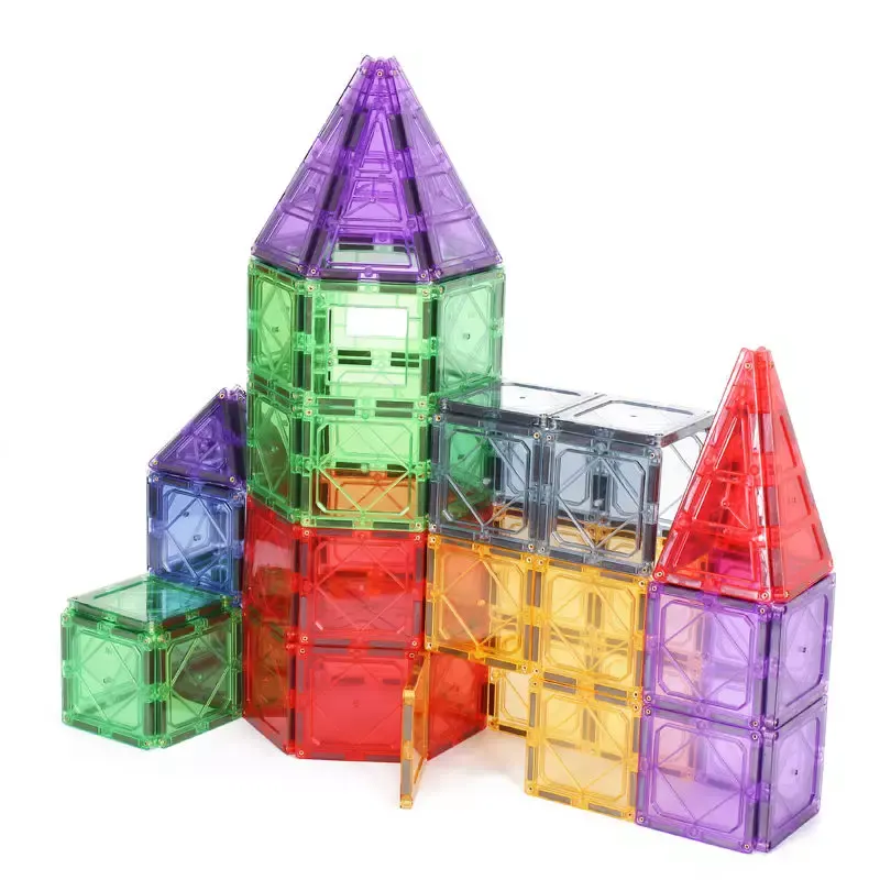 New design homofy magnetic tiles toys light magnetic blocks best magnetic building blocks