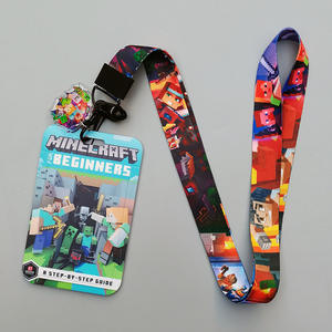 Porta Tarjetas de Estudiante, <span class=keywords><strong>Tarjeta</strong></span> de Metro, <span class=keywords><strong>Tarjeta</strong></span> de Autobús con Diseño de <span class=keywords><strong>Minecraft</strong></span>, Cordón Largo - Product Image 6