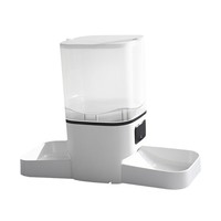 6L WLAN-App 1080P HD-Kamera Intelligenter Automatischer Doppelnapf-Futterautomat mit Sprachsteuerung für Katzen und Hunde