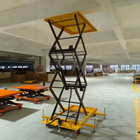 Plateforme élévatrice à ciseaux hydraulique fixe Eterlift 1-4t, plateforme élévatrice stationnaire, table élévatrice pour charges lourdes, pour quai de chargement