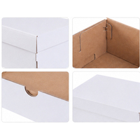 Couverture en carton dur personnalisé et base vêtements chaussettes boîte d'emballage boîte de papier d'emballage
