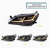 Para Toyota Reiz 2010-2013 X130, Conjunto de Faros Delanteros LED Modificados, Repuesto de Faros para Automóvil, Suministro de Fábrica, Piezas de Automóvil - Un Par