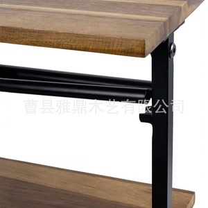 Portarrollos de Cocina de Madera con Estante Superior para Condimentos, Organizador Multifuncional para Encimera - Product Image 5