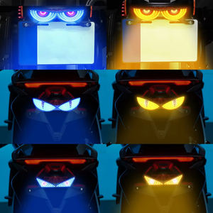 Luz LED para Matrícula de Motocicleta con Diseño de Ojo de Diablo, Luz Trasera Impermeable IP67 para Bicicleta y Motocicleta, Modelo JHS-Z-12, 1 Año de Garantía - Product Image 4