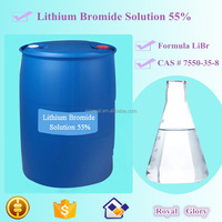 Solution en forme de brocade de Lithium 55%, agent d'adsorption dans le réfrigérateur à réfrigérant